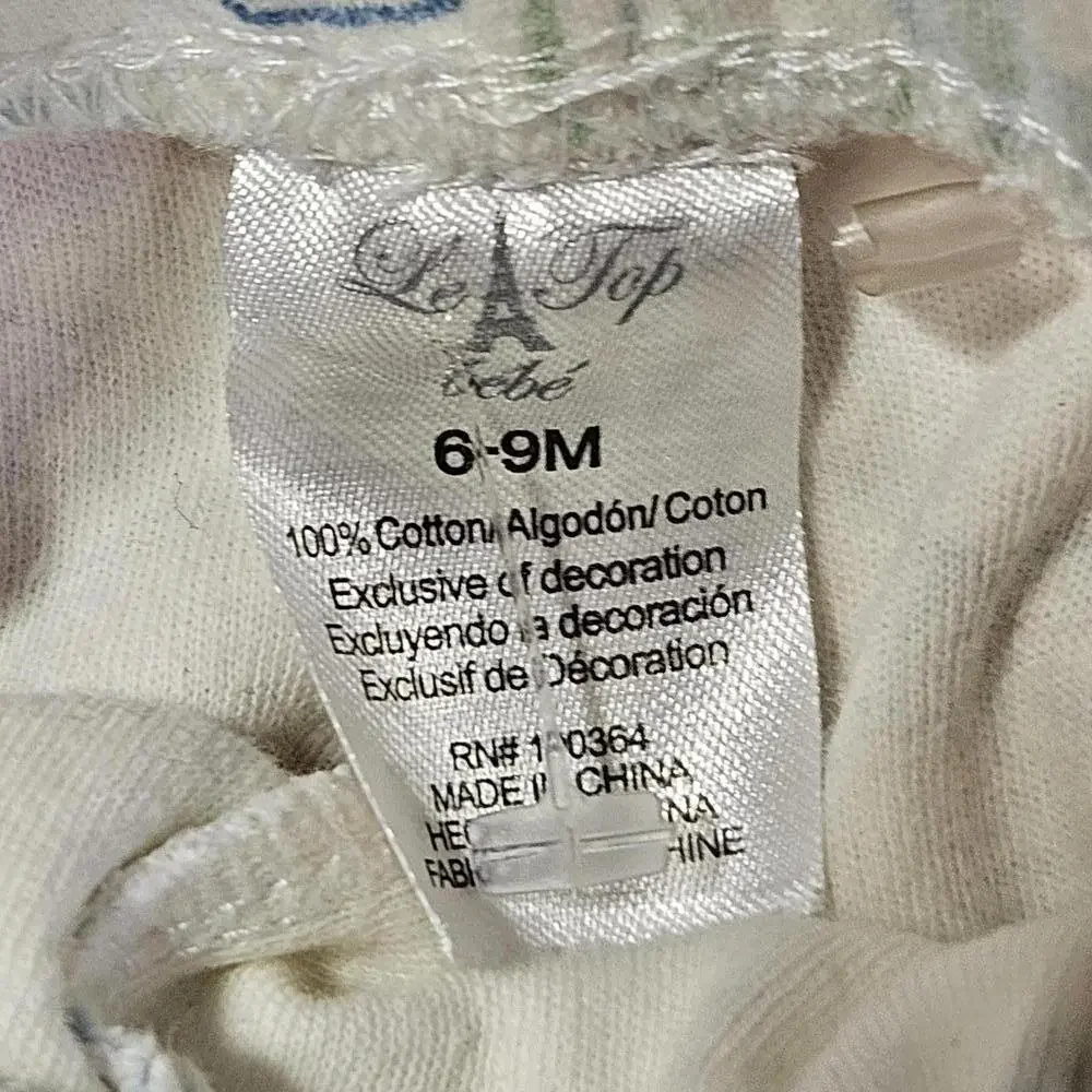 Boys 3 to 6 Months Clothing Lot Carters Arizona Le Top Bebe Nike Gerber Organic - Picture 9 of 10